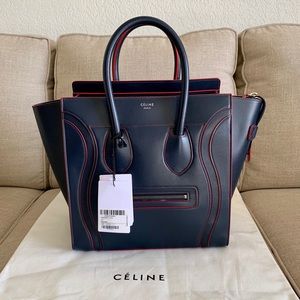 NWT CELINE Mini Luggage